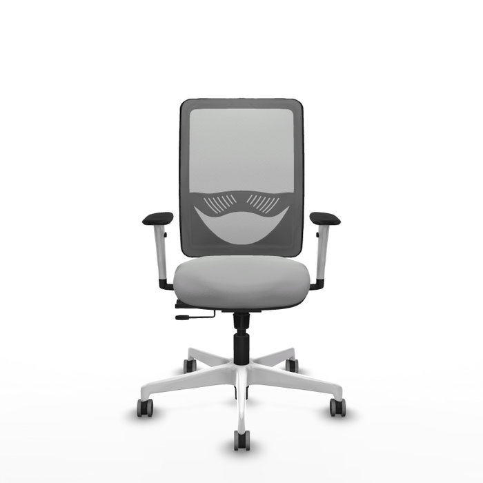 PIQUERAS Y CRESPO Silla de oficina Zulema Gris claro con mecanismo Sincro/Traslack PIQUERAS Y CRESPO Silla de oficina Zulema Gris claro con mecanismo Sincro/Traslack