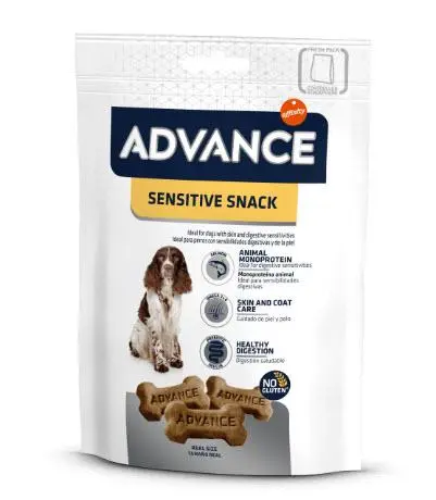 Advance Canine Sensitive Snack Caja 7x150 gr Advance Canine Sensitive Snack Caja 7x150 gr