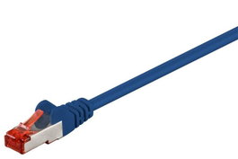 MicroConnect Cable Ethernet S/FTP CAT6 25m Azul LSZH