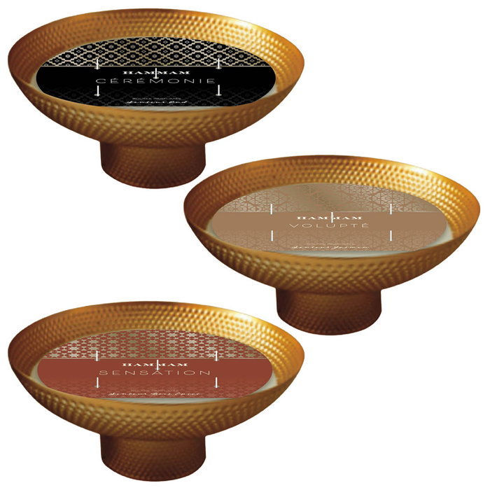 Home Deco Factory Vela Perfumada Colección Mirage Diámetro 26 cm Cera de Parafina 5 Mechas Algodón Duración 24h