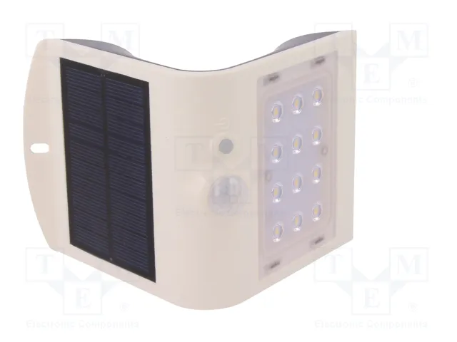 GOOBAY Lámpara solar LED 1,5W con sensor de movimiento GOOBAY Lámpara solar LED 1,5W con sensor de movimiento