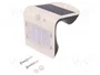 GOOBAY Lámpara solar LED 1,5W con sensor de movimiento