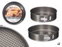 KINVARA Set 2 Moldes Redondos Acero Gris