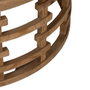 Ixia Mesa de Centro Reloj Natural DM-Madera