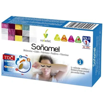 NOVADIET Soñamel 30 comprimidos NOVADIET Soñamel 30 comprimidos