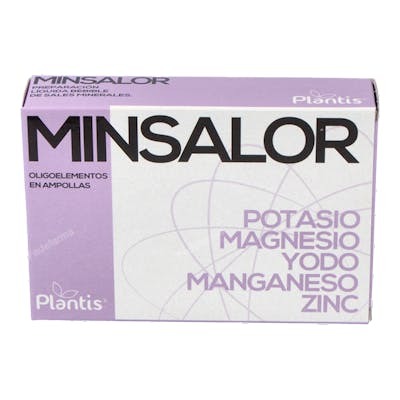 Plantis Minsalor 20 ampollas de 2 ml
