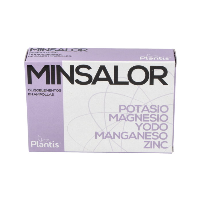 PLANTIS MINSALOR Adelgazante 20 ampollas