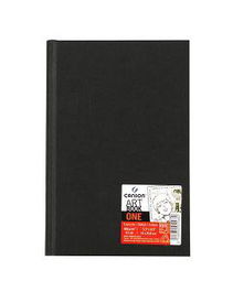 Cuaderno De Dibujo Guarro-Canson One Art Book Cosido Liso Tapa Dura 140X216 Mm 100G 98H