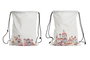 DKD Home Decor Mochila Canvas y Algodón Multicolor Colección CASITAS