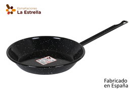 La Estrella Sarten Llana Bordonada Jaspeada 24 cm (10 Unidades)