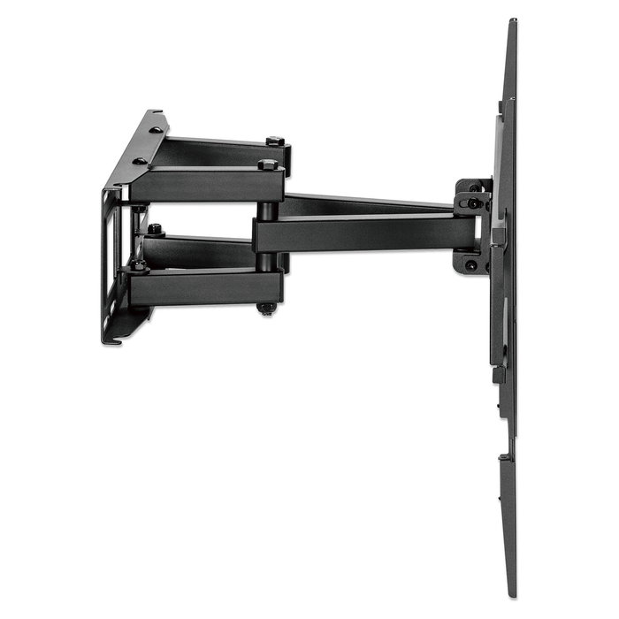 MANHATTAN Soporte de Pared TV Full Motion Articulado, 32-70 Pulgadas, Hasta 40 kg, VESA 100x100-400x400 mm, Negro