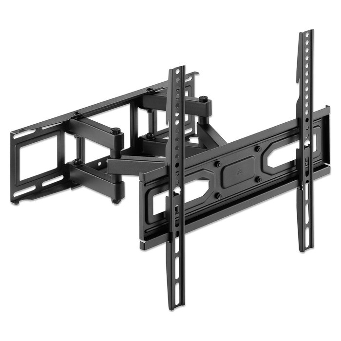 MANHATTAN Soporte de Pared TV Full Motion Articulado, 32-70 Pulgadas, Hasta 40 kg, VESA 100x100-400x400 mm, Negro