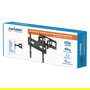 MANHATTAN Soporte de Pared TV Full Motion Articulado, 32-70 Pulgadas, Hasta 40 kg, VESA 100x100-400x400 mm, Negro
