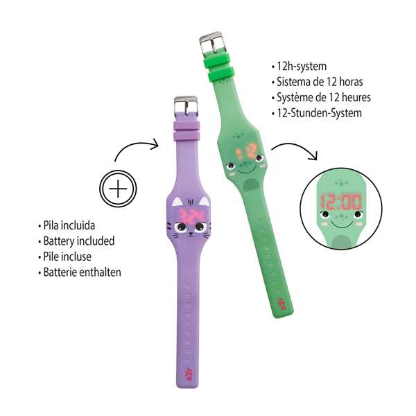 Apli Reloj Digital Ranita B2F