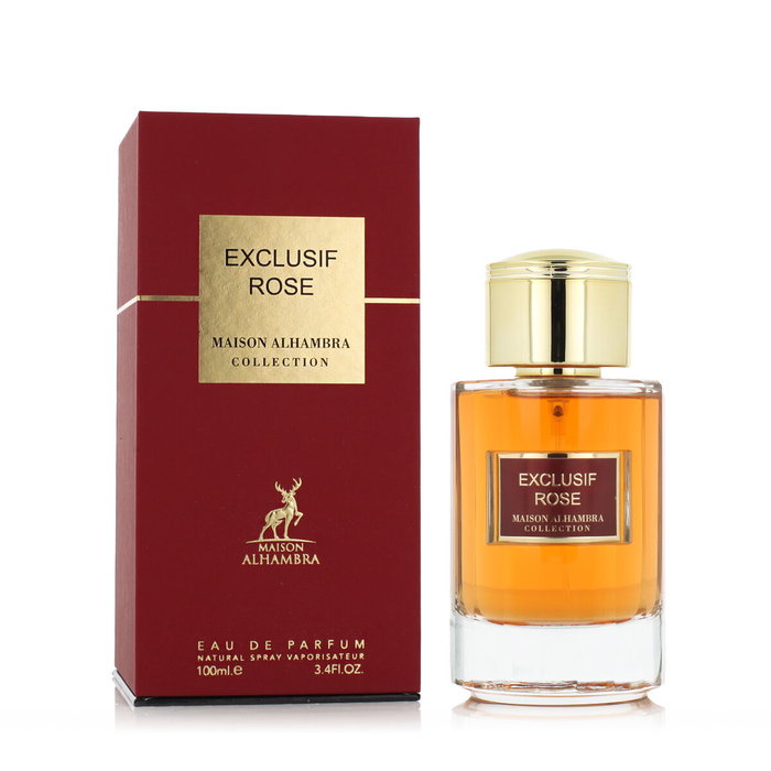 MAISON ALHAMBRA Exclusif Rose Eau de Parfum 100ml MAISON ALHAMBRA Exclusif Rose Eau de Parfum 100ml