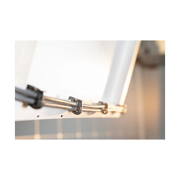 Hellermann Tyton 151-04010 Abrazadera para cables, Negro, 100 piezas