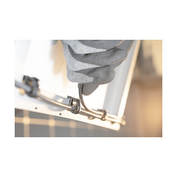 Hellermann Tyton 151-04010 Abrazadera para cables, Negro, 100 piezas