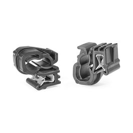 Hellermann Tyton 151-04010 Abrazadera para cables, Negro, 100 piezas