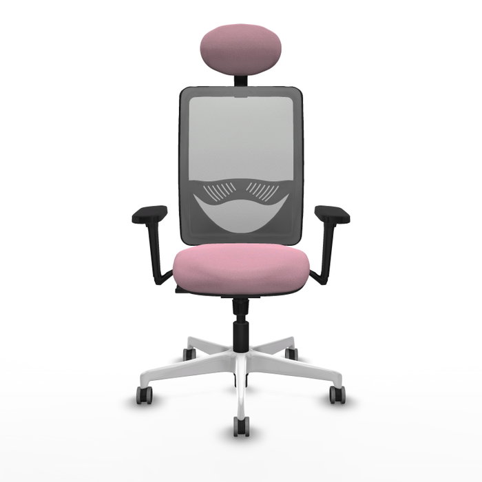 PIQUERAS Y CRESPO Silla de oficina Zulema Rosa con mecanismo Sincro PIQUERAS Y CRESPO Silla de oficina Zulema Rosa con mecanismo Sincro