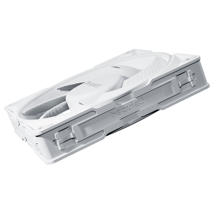 Be Quiet! Ventilador PC SILENT WINGS PRO 4 Blanco 140mm, 165.5 m3/h, 2400 RPM, PWM, Rodamiento FDB, BL119