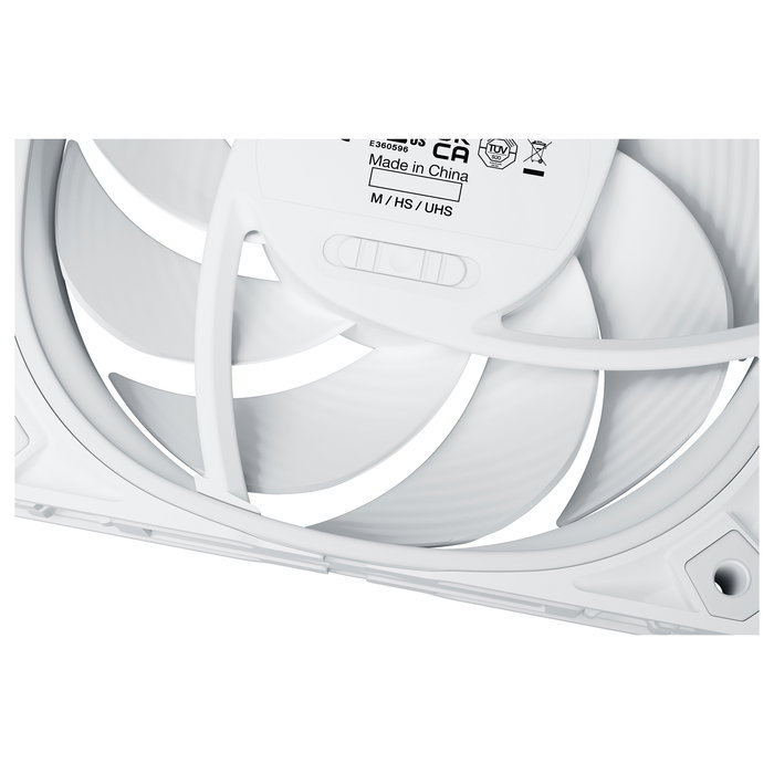 Be Quiet! Ventilador PC SILENT WINGS PRO 4 Blanco 140mm, 165.5 m3/h, 2400 RPM, PWM, Rodamiento FDB, BL119