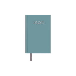 DOHE Agenda Lisboa Anual 2026 Tapa Polipiel Verde 85x130 mm