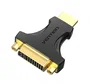Vention AIKB0 Adaptador Convertidor de Vídeo Pasivo HDMI Macho a DVI (24+5) Hembra - 1080p 60Hz, Negro