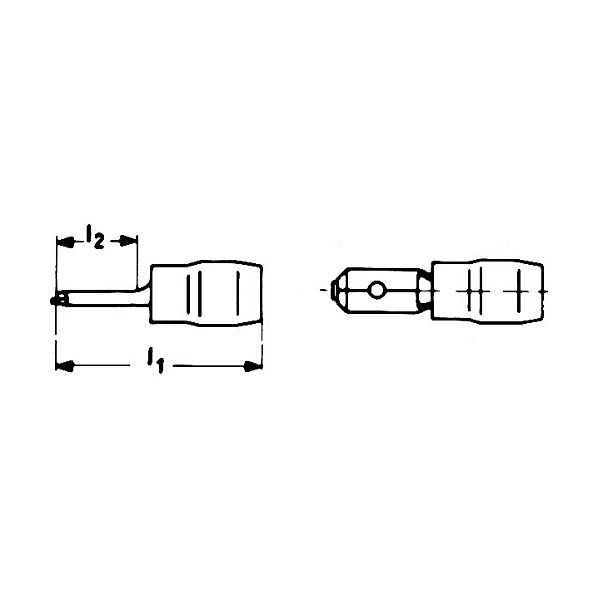 Gustav Klauke GmbH KLAU Flachstecker 850 4,0-6,0 mm²