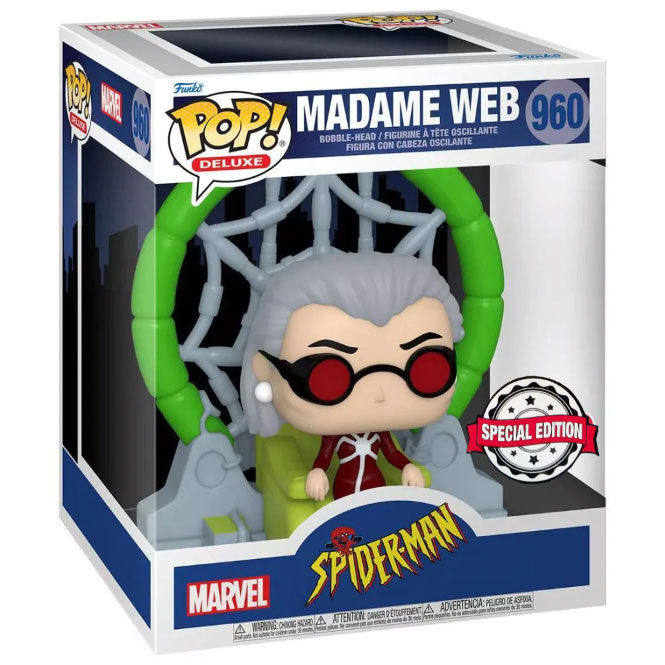FUNKO Figura POP Marvel Spiderman Madame Web Exclusive