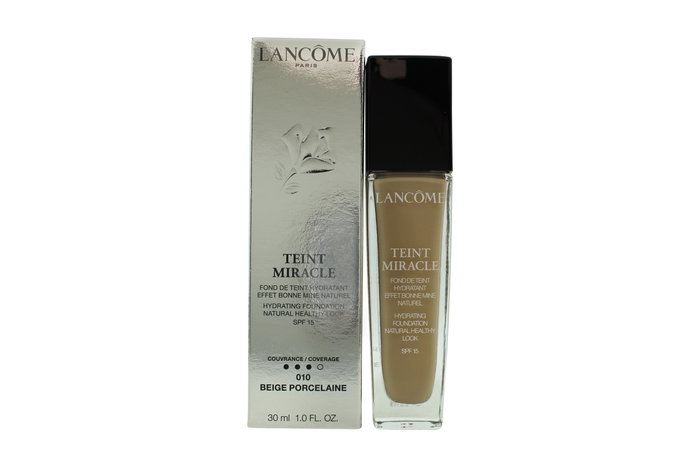 Lancome Teint Miracle Foundation 30ml SPF15 - 10 Beige Porcelaine Lancome Teint Miracle Foundation 30ml SPF15 - 10 Beige Porcelaine
