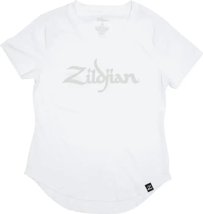 Zildjian Camiseta Logo Blanca Chica Talla M