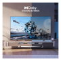 Hisense 100E77NQ PRO - Televisor 254cm/100" (100 Pulgadas) 4K Ultra HD QLED Smart TV, 144 Hz, HDR10+, Dolby Vision IQ, 4x HDMI 2.1, Bluetooth, WiFi, Negro
