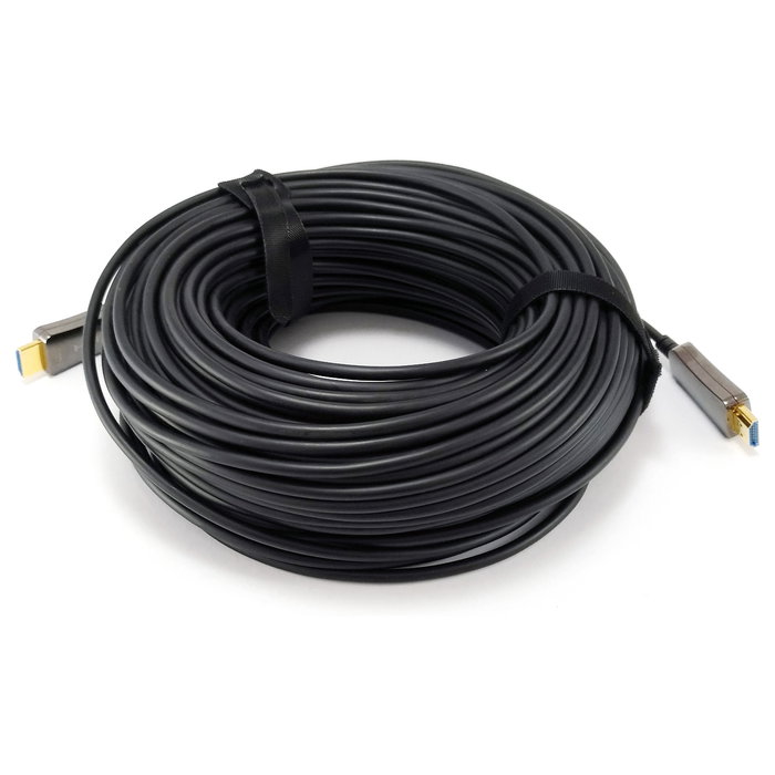 EQUIP Cable HDMI Óptico Activo 119430, HDMI 2.0, 30m, 4K 60Hz, HDR, Ethernet, ARC, Negro EQUIP Cable HDMI Óptico Activo 119430, HDMI 2.0, 30m, 4K 60Hz, HDR, Ethernet, ARC, Negro