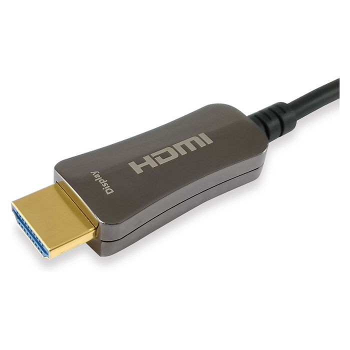 EQUIP Cable HDMI Óptico Activo 119430, HDMI 2.0, 30m, 4K 60Hz, HDR, Ethernet, ARC, Negro EQUIP Cable HDMI Óptico Activo 119430, HDMI 2.0, 30m, 4K 60Hz, HDR, Ethernet, ARC, Negro