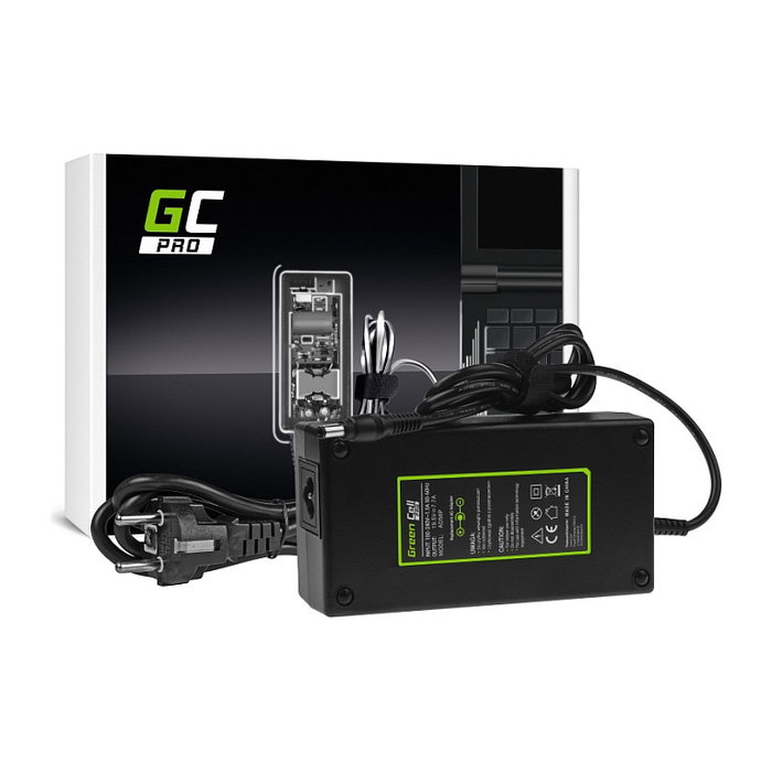 Green Cell AD56P Adaptador de Corriente 19.5V 7.7A 150W para Asus y MSI Green Cell AD56P Adaptador de Corriente 19.5V 7.7A 150W para Asus y MSI