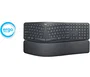 Logitech ERGO K860 920-009874 Teclado Inalámbrico RF + Bluetooth Completo (100%) Switch Semimecánico QWERTZ Suizo para Oficina Color Grafito