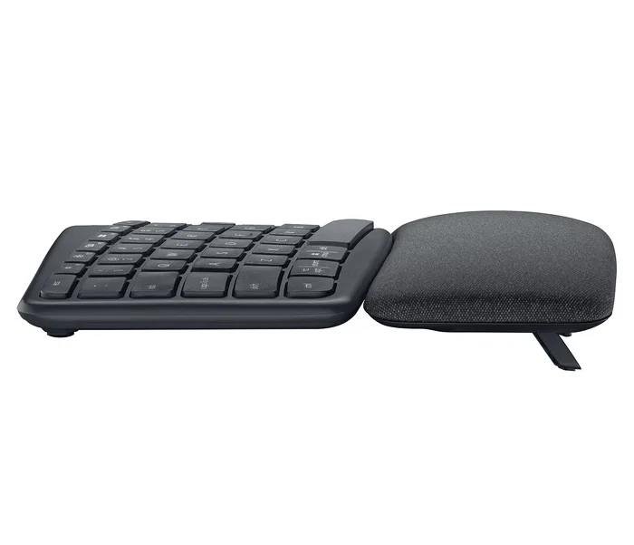 Logitech ERGO K860 920-009874 Teclado Inalámbrico RF + Bluetooth Completo (100%) Switch Semimecánico QWERTZ Suizo para Oficina Color Grafito