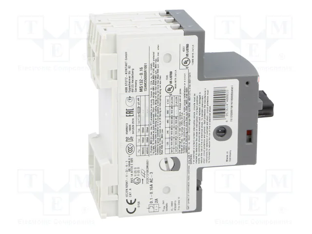 ABB MS132-0.16 Interruptor Motorizado 0,03kW 208÷690VAC