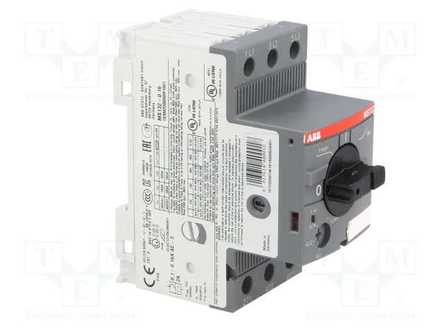ABB MS132-0.16 Interruptor Motorizado 0,03kW 208÷690VAC