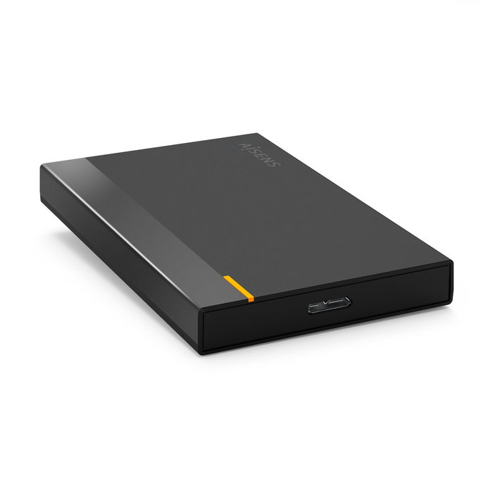 AISENS ASE-2524B Caja Externa 2.5 pulg SATA a USB 3.1 Gen1 Negra