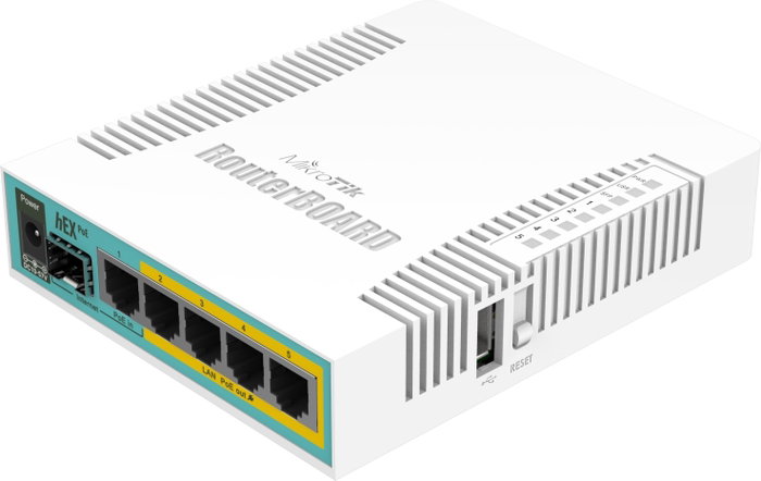 MikroTik hEX PoE RB960PGS Blanco