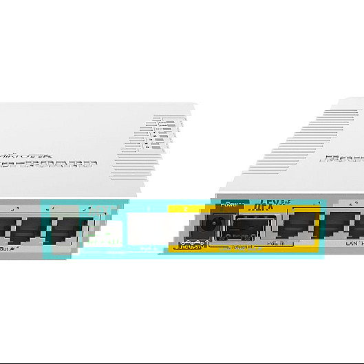 MikroTik Router hEX PoE RB960PGS, 5 Puertos Ethernet, Blanco MikroTik Router hEX PoE RB960PGS, 5 Puertos Ethernet, Blanco