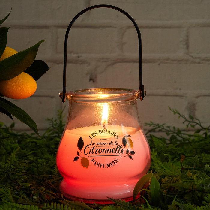Home Deco Factory Vela Citronela Cambio Color