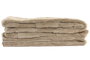 DKD Home Decor Manta de Poliéster Beige para Sofá 130x170 cm