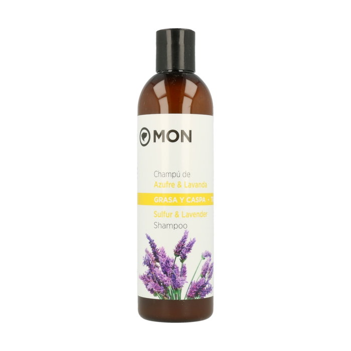 Mon Deconatur Champú Cabello Graso y Caspa de Azufre y Lavanda Bio 300 ml