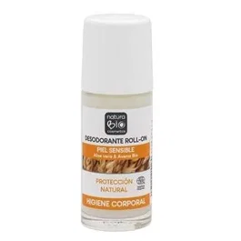 NATURABIO COSMETICS Desodorante Aloe-Avena Roll-On 50ml Bio para Piel Sensible sin Alcohol ni Aluminio