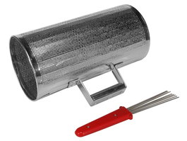 Hayman Güiro de Acero con Cepillo 6 x 12 pulgadas