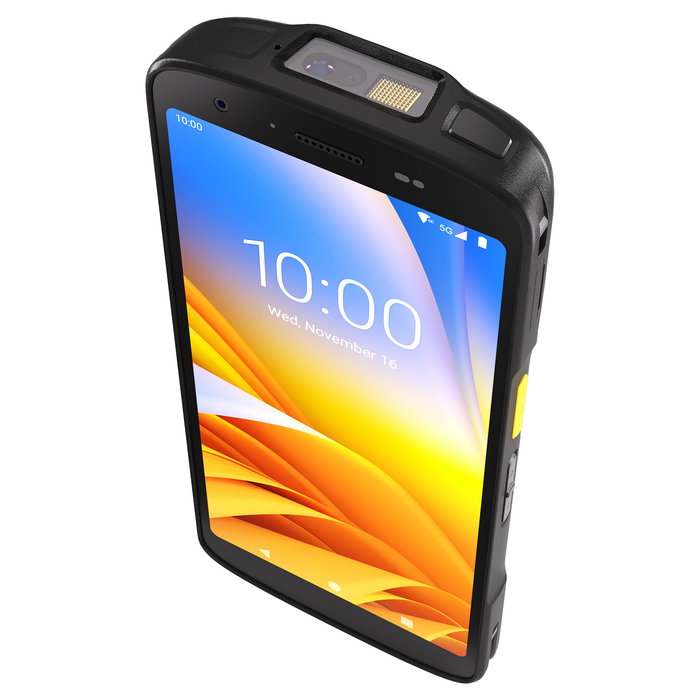 Zebra TC22 Ordenador Móvil (Mobilcomputer) Android con Escáner 1D/2D, Pantalla 6", 6GB RAM, 64GB, Wi-Fi, Bluetooth 5.2, NFC, IP65/IP68, Resistente a Caídas, Negro