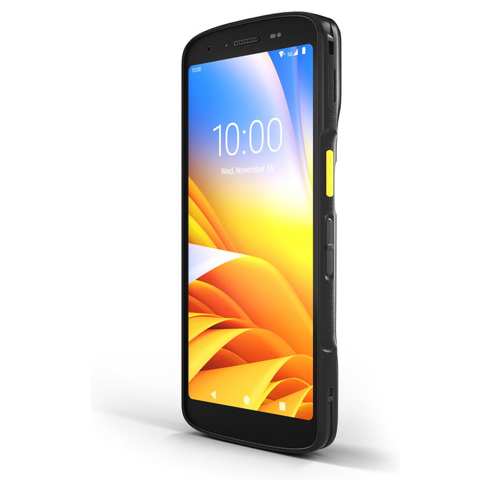Zebra TC22 Ordenador Móvil (Mobilcomputer) Android con Escáner 1D/2D, Pantalla 6", 6GB RAM, 64GB, Wi-Fi, Bluetooth 5.2, NFC, IP65/IP68, Resistente a Caídas, Negro