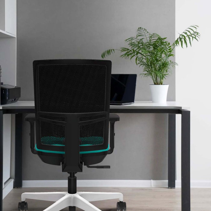PIQUERAS Y CRESPO Silla de oficina Yunquera con mecanismo Sincro, Similpiel Negro PIQUERAS Y CRESPO Silla de oficina Yunquera con mecanismo Sincro, Similpiel Negro